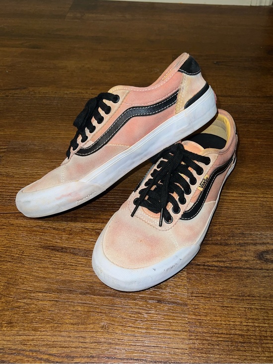 Vans Other - Vans Chima Tie Dye Sneakers Orange Yellow Red Skater Casual Mens Size 8